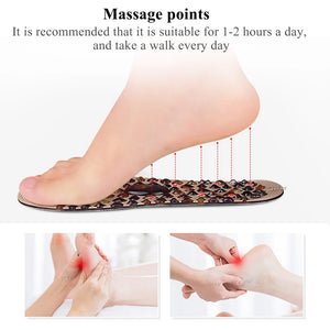 KOTLIKOFF Therapy Acupressure Feet Pads: Massager Insole For Shoes - Improve Blood Circulation