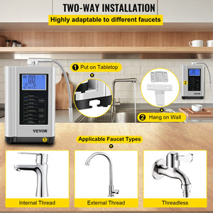 KANGEN WATER  <br>Alkiline/Acid Ionizer   <br>Electrolytic Hydration <br> Smart Voice Control  <br>One-Touch Self-Clean  <br>Counter or Wall-Mount  <br>Guaranteed Return
