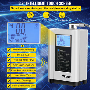 KANGEN WATER  <br>Alkiline/Acid Ionizer   <br>Electrolytic Hydration <br> Smart Voice Control  <br>One-Touch Self-Clean  <br>Counter or Wall-Mount  <br>Guaranteed Return
